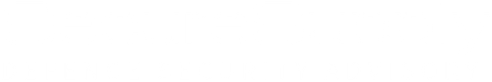 SecureSupply logotype, reversed white